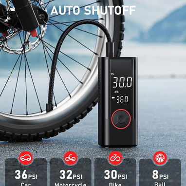 🚗 COMPRESOR PORTÁTIL DIGITAL INFLAVIVE 150 PSI | AUTOS, MOTOS, BICIS Y BALONES | RECARGABLE. ENVÍO DISPONIBLE - Img 109631202