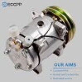 Compresor de CA ECCPP compatible con Jeep Wrangler 2.5L 1987-1990 Jeep Wrangler 4.2L CO 9285C. ver fotos - Img 94388625