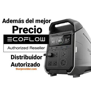 ⚡Ecoflow Todos Los Modelos, Baterías 12V, 24V, 48V, Inversores 3KW, 4Kw,6Kw, 8Kw. Lámparas, Power Bank, thorprovider.com - 2/9