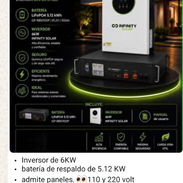 Inversor Solar de 6 kw y batería de 5 kw admite paneles - Img 57016057
