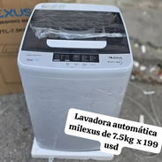LAVADORA AUTOMÁTICA MILEXUS DE 7.5KG - Img 55658343