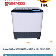 Lavadora semiautomática MILEXUS 9kg - Img 55042219