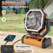 VENTILADOR RECARGABLE F6 (ORIGINAL) - Img 55336955
