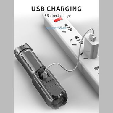 🔦 LINTERNA LED RECARGABLE USB 🔦 3 MODOS 🔦 IMPERMEABLE 🔦  5.887.23.60 - Img 103584082