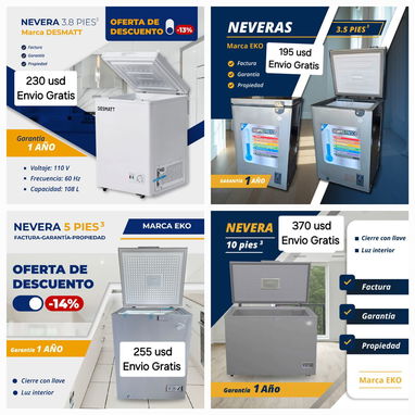 Neveras de diferentes medidas - Img 122748794