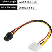 Cable adaptador PCIE de alimentación para tarjeta gráfica - Img 52661733
