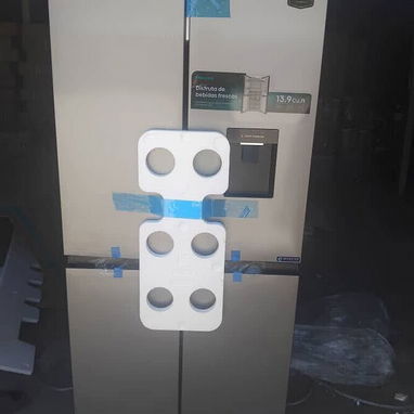 Refrigerador 13.9 pies Hisense 4 Puertas con dispensador de agua tecnología inverter precio $960 USD transporte incluido - Img 123478315