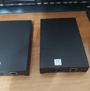 Transceptores ópticos (óptico a LAN). La pareja en 80usd, permite enlace velocidad de 100Mbps y 1Gbps. - Img 49603356