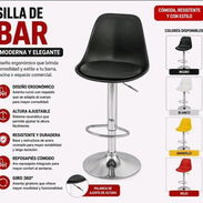 Banquetas giratoria para bar o desayunador - Img 55810133