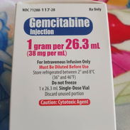 Gencitabina suero citostatico desde Esatdos unidos - Img 56196575