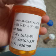Carbamazepine 400 mg 60tabletas - Img 55397835