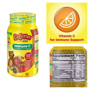 Vitaminas C en suspensión, tabletas y gomitas para niños Y adultos pomos sellados 55595382 - 2/5