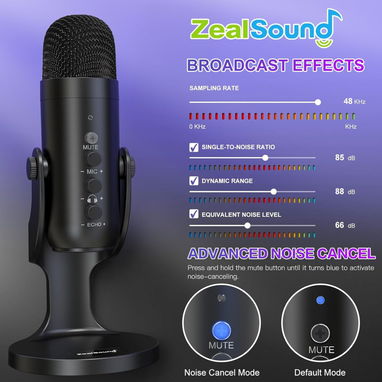 Micrófono USB-C/Lightning para iPhone y Android - ZealSound K66 🌐 $38.95 - 3/3
