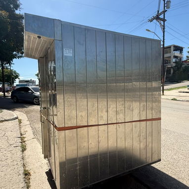 Horno eléctrico trifásico rotativo  Medidas  2100*1300*2200 mm Potencia 36 kw Capacidad 16 bandejas  60*40 - 4/5