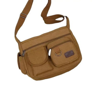 Bolso Bandolera de Lona Vintage - Img 110017981