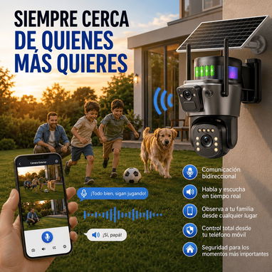 Cámara solar 2 visores a 8 Mpx Wifi - 7/7