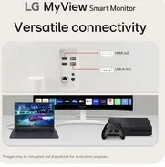 TV Monitor 34” QHD Ultra Wide es de color NEGRO - Img 48853354