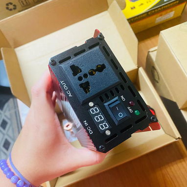 INVERSOR DC-AC 12V a 120V - POTENCIA NOMINAL 500W - POTENCIA PICO 1000W Q7-LUMINA, ENTREGA DE FACTURA - Img 124283190