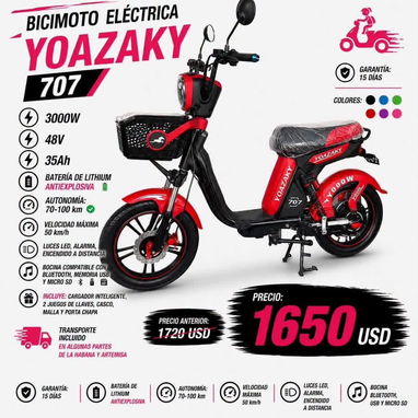 Variedad de motos electricas - Img 125588276