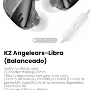KZ Angelears-Libra (Balanceado) Audífonos IEM de cable - Img 55603018