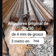 ☢️☢️Angulares de 30 x 30 de 3 m de 4 mm de grosor - Img 56147035