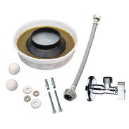 Kit de instalación taza de baño, Latiguillos, Tornillos de fijación - Img 57444343
