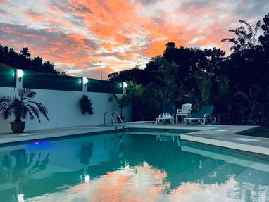 Disponible casa con piscina grande cerca de la playa de Guanabo,2 habitaciones climatizadas,Reservas x WhatsApp52463651 - Img 64294763