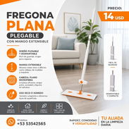 Fregona Plana Con Mango Extensible - Img 55997142