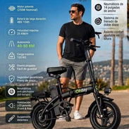 Bicicleta electrica Okday Precio:560usd con 🚛 1 mes de garantía Marca: Okday Modelo: K1 Clase: Class 1 Motor: 400 - Img 56652316
