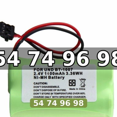 Pilas Recargables de teléfono inalámbrico 2.4V 800mAh - 2/3