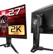 ASRock Monitor curvo 2K 27pulgadas nuevo caja 54320431 - Img 49381216
