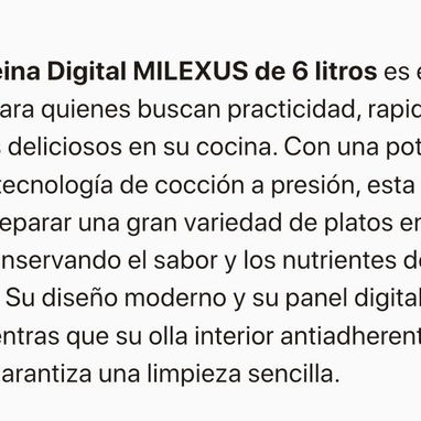 Olla reyna digital Milexus - Img 123149860