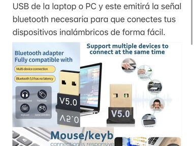 Adaptador bluetooth para PC USB - Img main-image