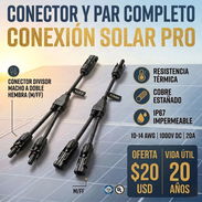 Conectores Y MC4 para Paneles Solares - Img 56696340