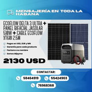 ⚡☀️ ECOFLOW DELTA 3 Ultra + PANEL BIFACIAL JASOLAR 510W + CABLE ECOFLOW XT60i 2.5M ⚡💰 Precio del combo: 2,130 USD 🛡️ - Img 57682389