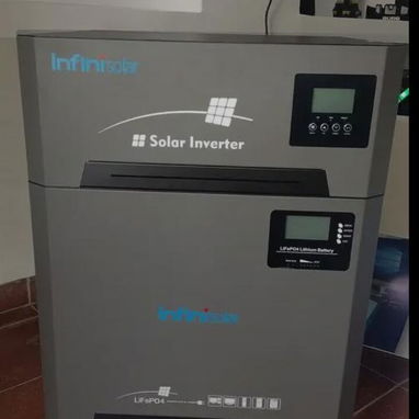 6k Inversor INFINsolar con 15k de batería (110v y220v) garantía 1 mes damos factura - Img 120215637