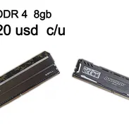 Memoria Ram 16gb (8x2) en venta - Img 55683418