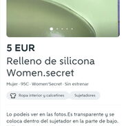 Relleno de silicona para los senos. Women'secret - Img 42102692