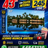 Televisor  tv 43 pulgadas con cajita interna - Img 57046700