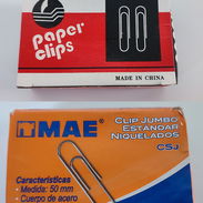 Clip Niquelado 50mm -100 piezas - Img 56284587