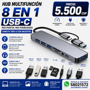 HUB MULTIFUNCIÓN 8 EN 1 USB-C - Img 56840274