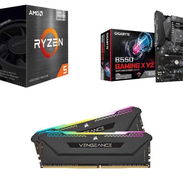 RYZEN AM4 KIT 5 5600GT 🤩 Gigabyte B550 Gaming X V2 - 32GB RGB RAM ✅PC COMPLETA - Img 53499548