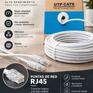 Cable de Red UTP Cat6 forro gris - Img 58099117