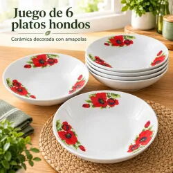 Platos ondos - 3/4
