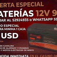 BATERIAS 12V9A POR CANTIDAD PRIMERA MANO!!!! - Img 55180623