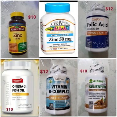 Vitamina C Zinc Ácido fólico Multivitaminas Omega 3 Glucosamina Complejo B - Img 120696136