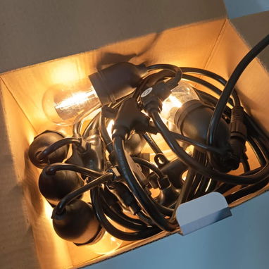 Guirnalda de Luces LED Exterior 10 bombillos (CV) - Img 122784332