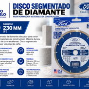 DISCO SEGMENTADO DE DIAMANTE diámetro 230MM - Img 57238332