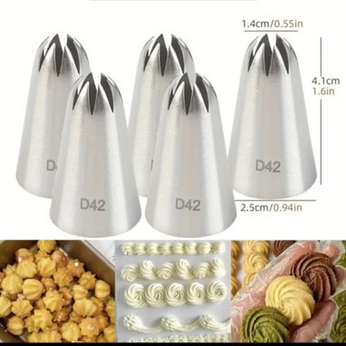 Boquillas para decoración de dulces de repostería. Variedad de modelos. Precios en la descripcion del anuncio - 6/10