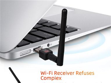 ⭕️ ADAPTADOR WIFI ✅ Adaptador Bluetooth USB ✅ Receptor inalámbrico USB ✅ Adaptador Portátil para Wifi - Img 49096754